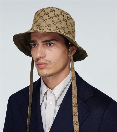 gucci bucket hat mens|gucci hat for men sale.